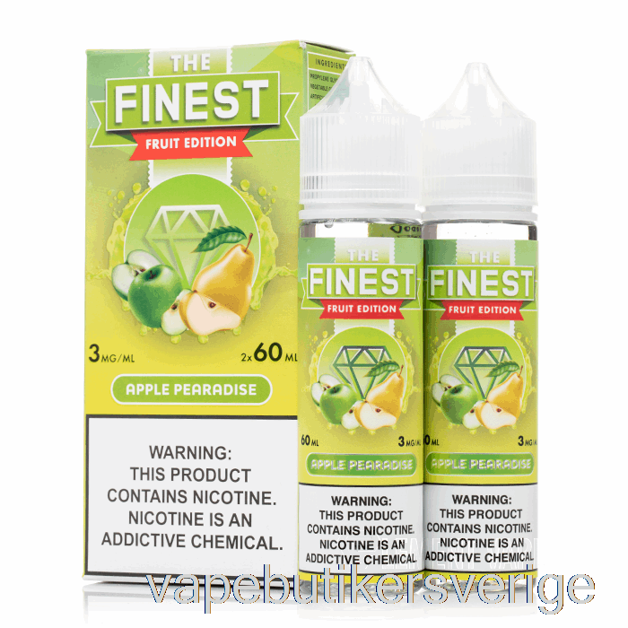 Vape Sverige Apple Pearadise - Den Finaste Fruktutgåvan - 120ml 3mg